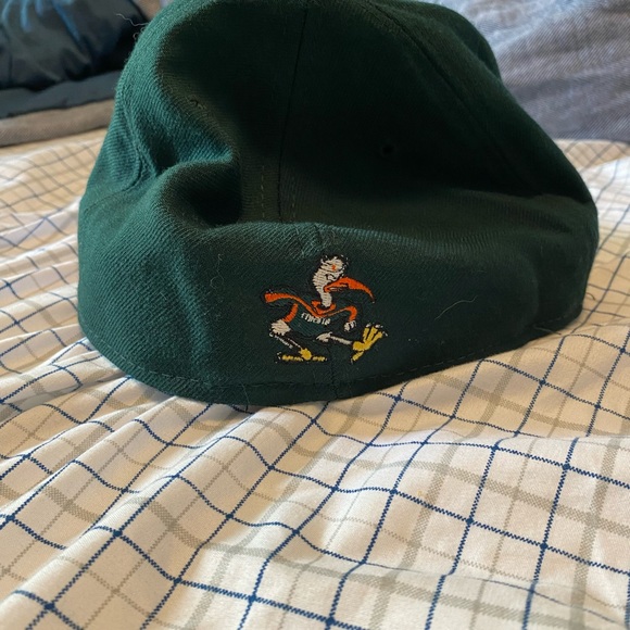Miami hurricanes new era fitted hat - Picture 3 of 3